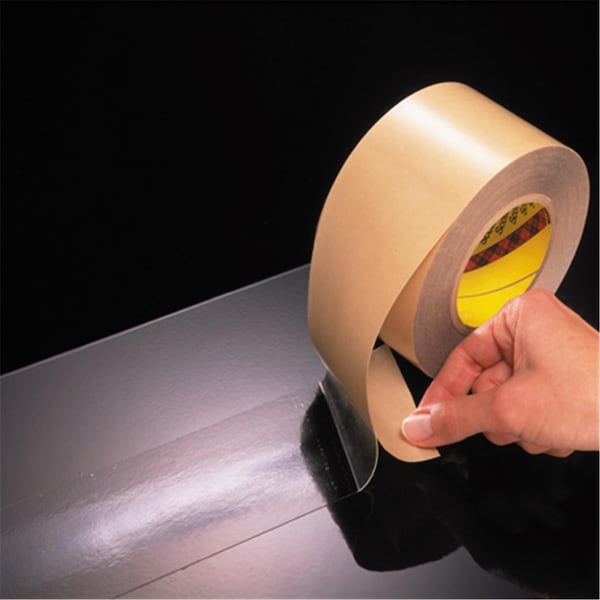 Swivel 1 in. x 60 yds. 3M- 465 Adhesive Transfer Tape-Hand Rolls - Clear - 3in. Core Size, 6PK SW3361064 - main